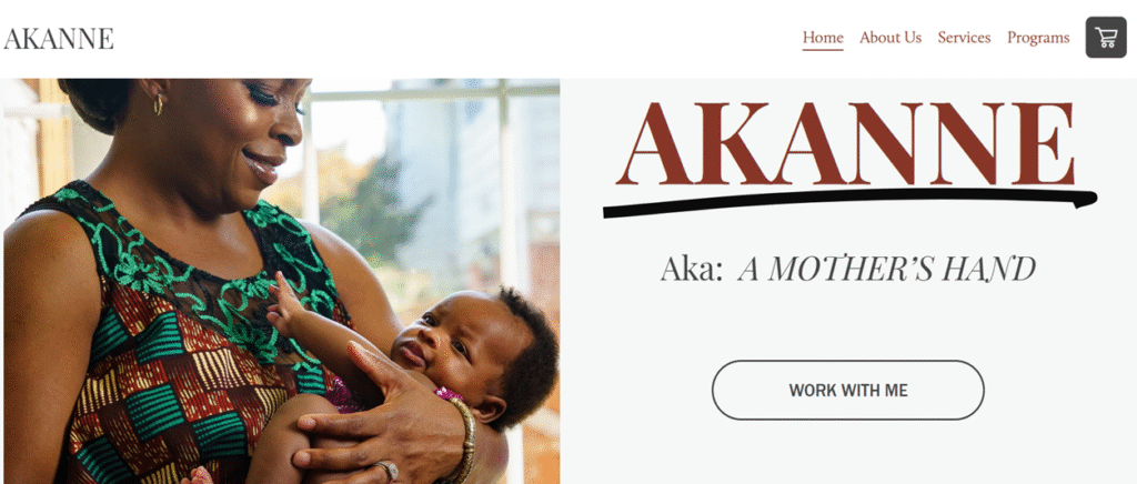 akanne website